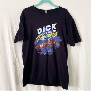 Dick Chiclet Racing graphic T-shirt